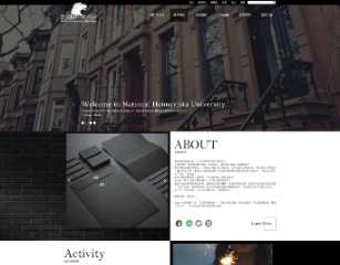 RWD黑色系版型設計003