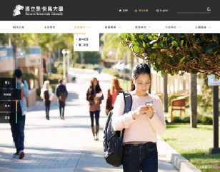 RWD橙色系版型設計003